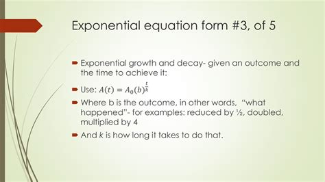 Exponential Growth Form 的图像结果
