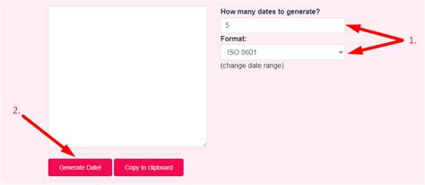 Random Date Generator 的图像结果