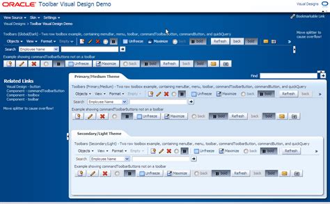 ADF Faces Demo Application