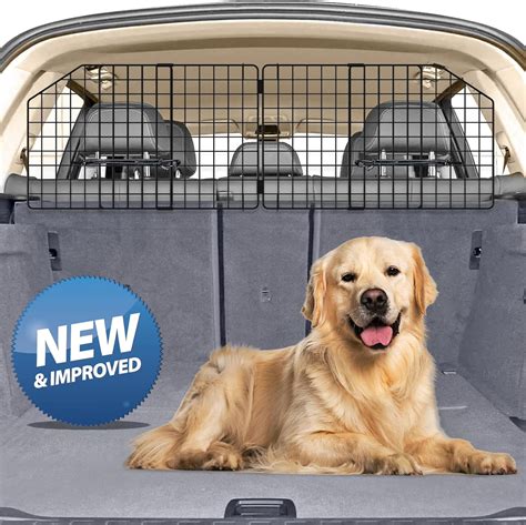 Petboda Dog Car Barrier for SUV Trunk Cargo Area, Foldable & Adjustable ...
