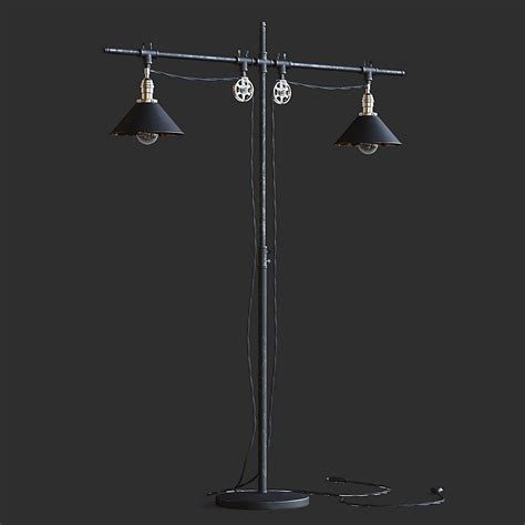 Industrial Style Floor Lamp