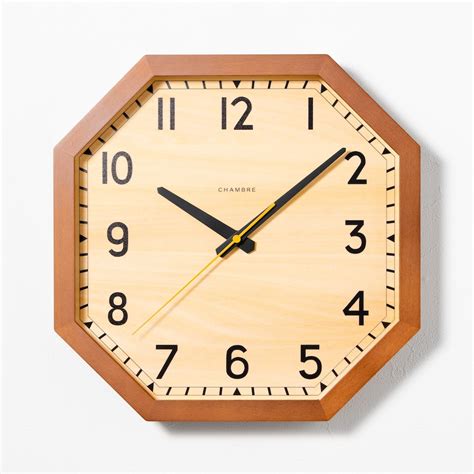 掛け時計 OCTAGON CLOCK【GRAY】 | シャンブル【CHAMBRE】byインターゼロ