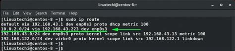 Image result for IP Route Command Linux