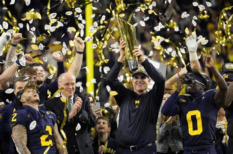 The Michigan Wolverines Win Their First National Championship Of The Playoff Era - Nouvette