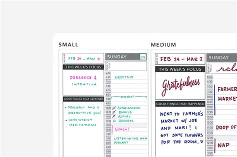 Image result for Planner Sample