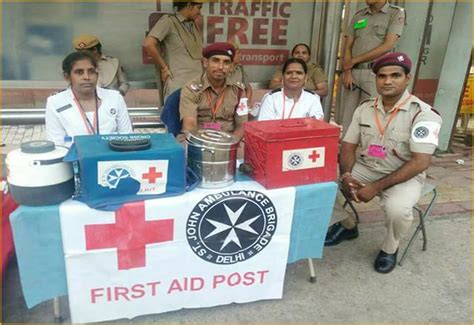 St. John Ambulance Brigade, Delhi,