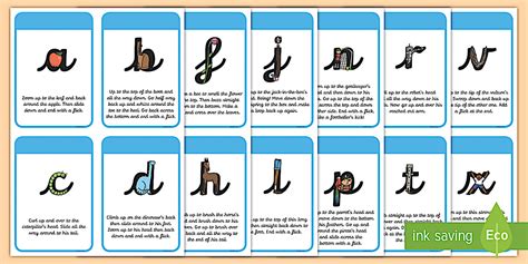 Image result for Precursive Letter Formation