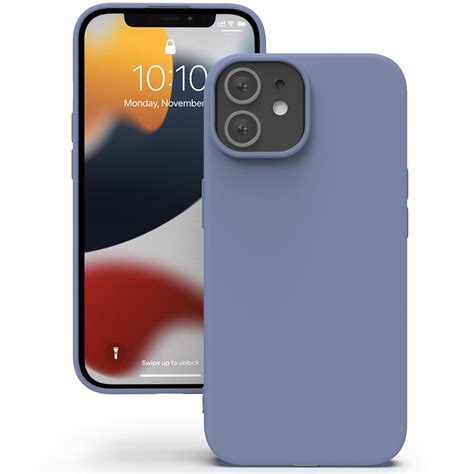 YATWIN Silicone Back Case for iPhone 12/12 Pro, Soft-Touch Phone Back ...