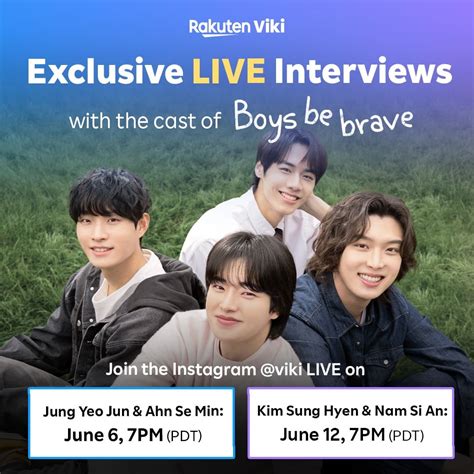"Boys Be Brave!" Stars Kim Sung Hyen & Nam Si An And Jung Yeo Jun & Ahn ...