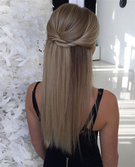 Easy Straight Hairstyles, Cute Prom Hairstyles, Formal Hairstyles For ...