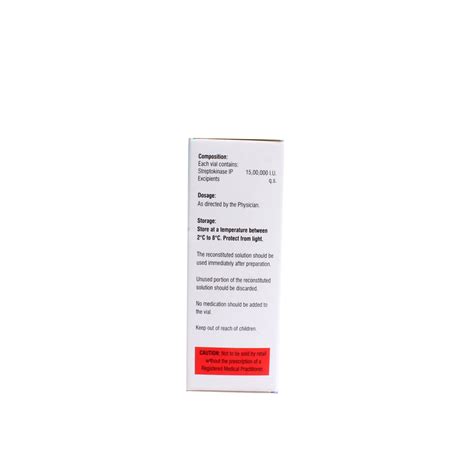 STUKINASE 1500000IU INJECTION Price, Uses, Side Effects, Composition ...