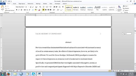 APA Format Abstract Example 的图像结果