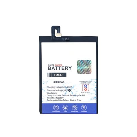 TOP QUALITY BATTERY | MOBILE BATTERY COMPATIBLE WITH MI BM4E ...