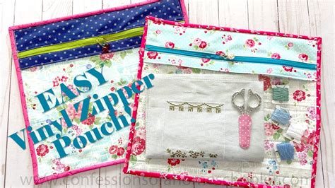 Image result for YouTube Zipper Pouch Tutorial