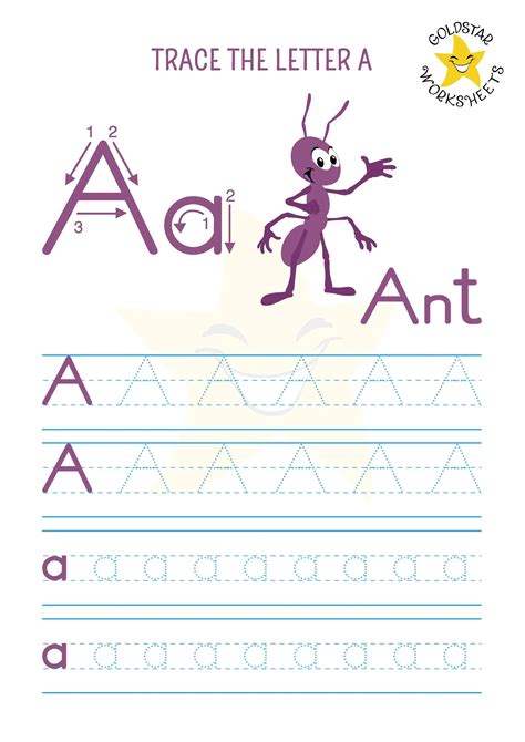 Alphabet Tracing Worksheets For Toddlers