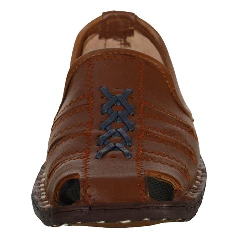 Buy Brick Orange Leather Men's Sandle Juttis | Shop Online – Krafto Jodhpur