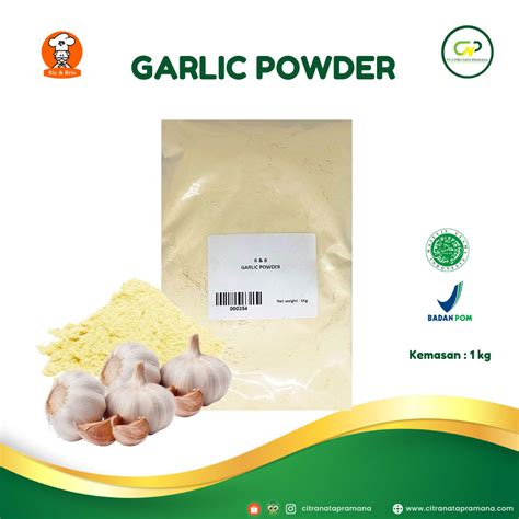 Garlic Powder / Bawang Putih Alami 1 Kg – Supplier Bahan Kue