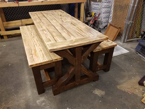 Image result for Build Outdoor Rustic Table