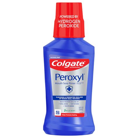 Snapklik.com : Colgate Peroxyl Antiseptic Mouth Sore Rinse