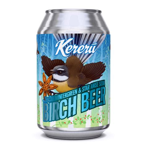 Birch Beer Soda - Unusual Non-Alcoholic Soda - Kereru Brewing