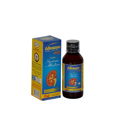 ALKAZYN (URINARY CALCULI CYSTITIS, ATTACK OF RENAL COLIC) Syrup Zoic