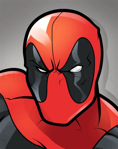 Image result for How to Draw Deadpool Step by Step Easy