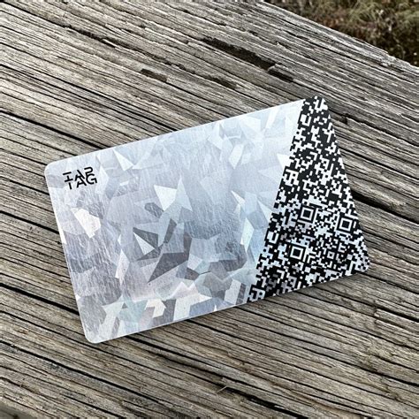 Tap Tag Starter NFC Card | Tap Business Cards with QR Code