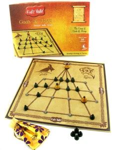 Kidz Valle Goats and Tigers, ADU Huli Strategy & War Board Game - Goats ...