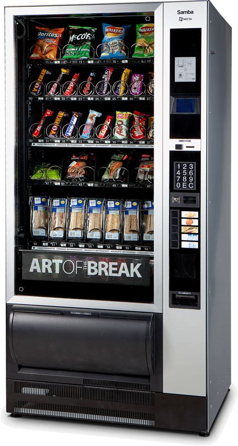 Samba Top Vending Machine (Snack, Food, Cans & Bottles) - Combination ...