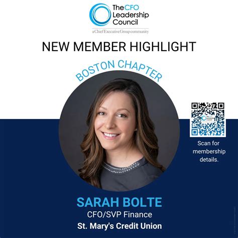 Congratulations, Sarah Bolte! | St. Mary's Credit Union
