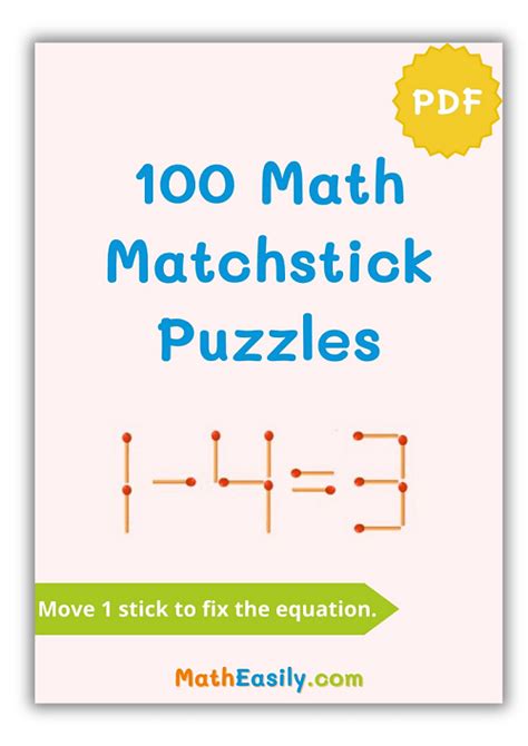 Image result for Matchstick Math Riddles