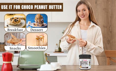Jus' Amazin Creamy Organic Peanut Butter – Choco Delight (200g) | No ...