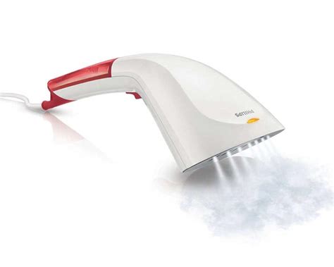 Buy Philips 1000W Plastic Handheld Garment Steamer (Red and White ...