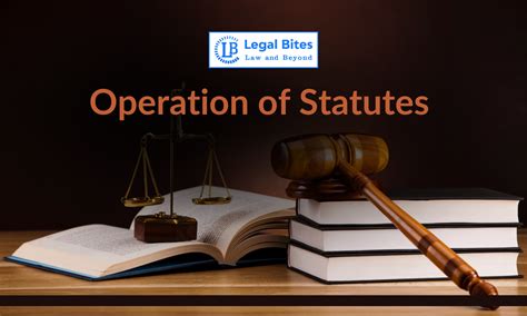 Operation of Statutes | Explained