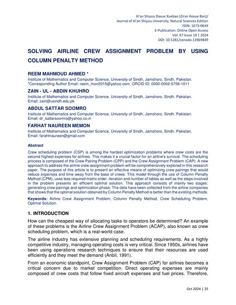 Image result for Crew Assignment Problem