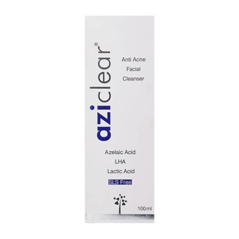 Aziclear Anti Acne Facial Cleanser, 100ml