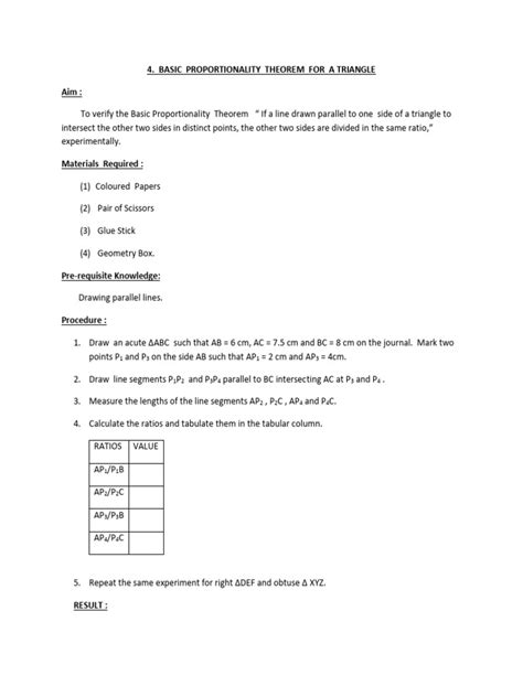 Image result for Triangle Proportionality Theorem Examples