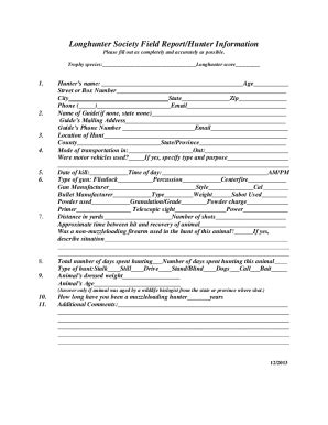Fillable Online Hunter Education Homework Worksheet - Kalkomey Fax ...