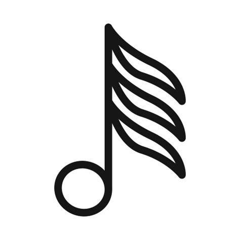 Alto clef icon logo set Royalty Free Vector Image