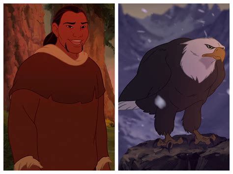 Brother Bear Eagle Totem