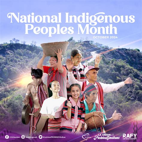 Happy National Indigenous Peoples Month - Provincial Government of La Union
