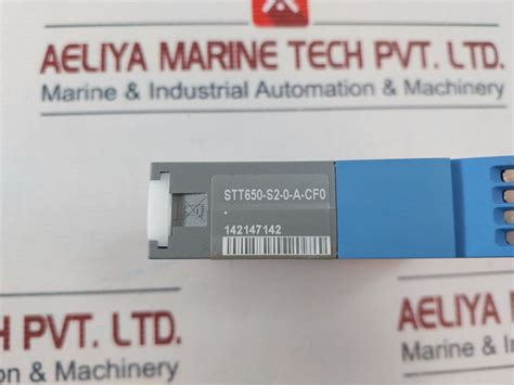 Honeywell Stt650-s2-0-a-cf0 Temperature Transmitter – Aeliya Marine Tech
