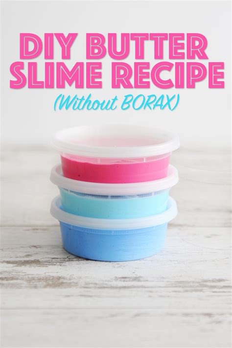 Homemade Slime With Borax Recipe - Homemade Ftempo