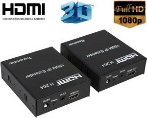 VIBOTON 150M HDMI Extender Over Cat5e/6 UTP with IR and Base on TCP/IP ...