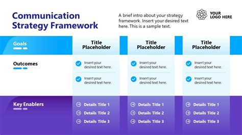 Communication Strategy PowerPoint Examples 的图像结果