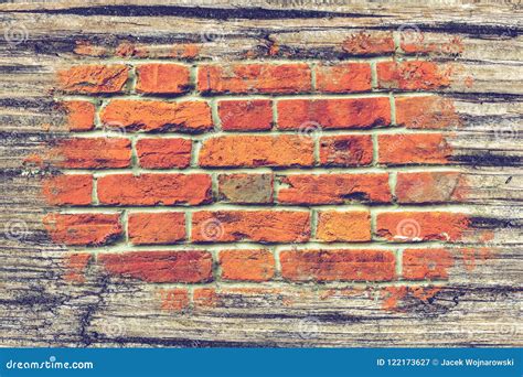 Bricks and Timber Double Exposure Stock Image - Image of life, field ...