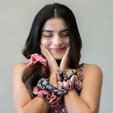 Pretty Pinks Satin Scrunchies | Hair Drama Company