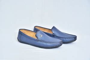 KANTHAK Stylish Blue Loafers For Men - Buy KANTHAK Stylish Blue Loafers ...