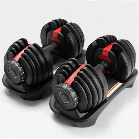2020 Adjustable Dumbbell 2.5 24kg Fitness Workouts Dumbbells Weights Build Your Muscles Outdoor ...