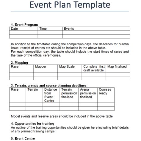 Image result for OneNote Event Plan
